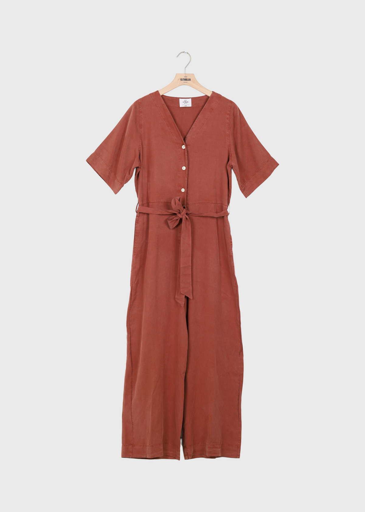 Re-Mix Marna jumpsuit - Burnt Sienna