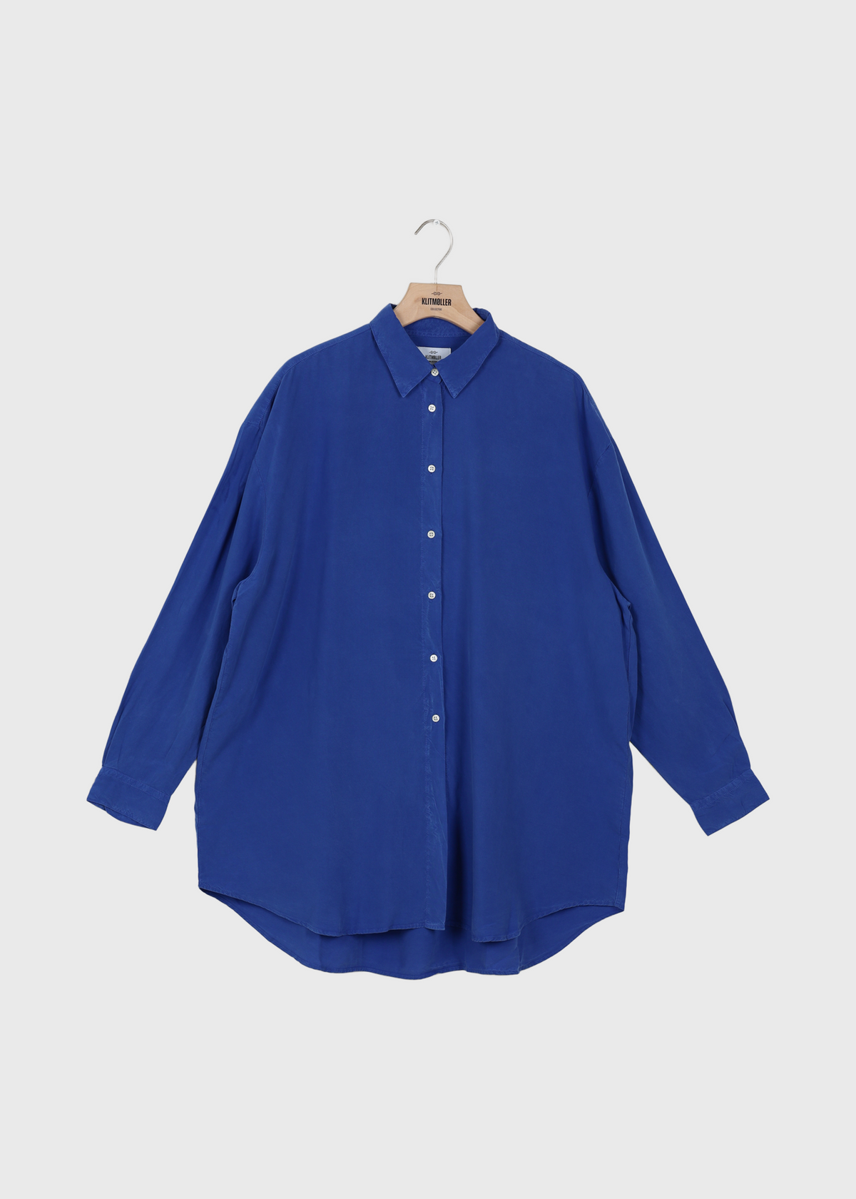 Re-Mix Ofelia lyocell shirt - Surf blue
