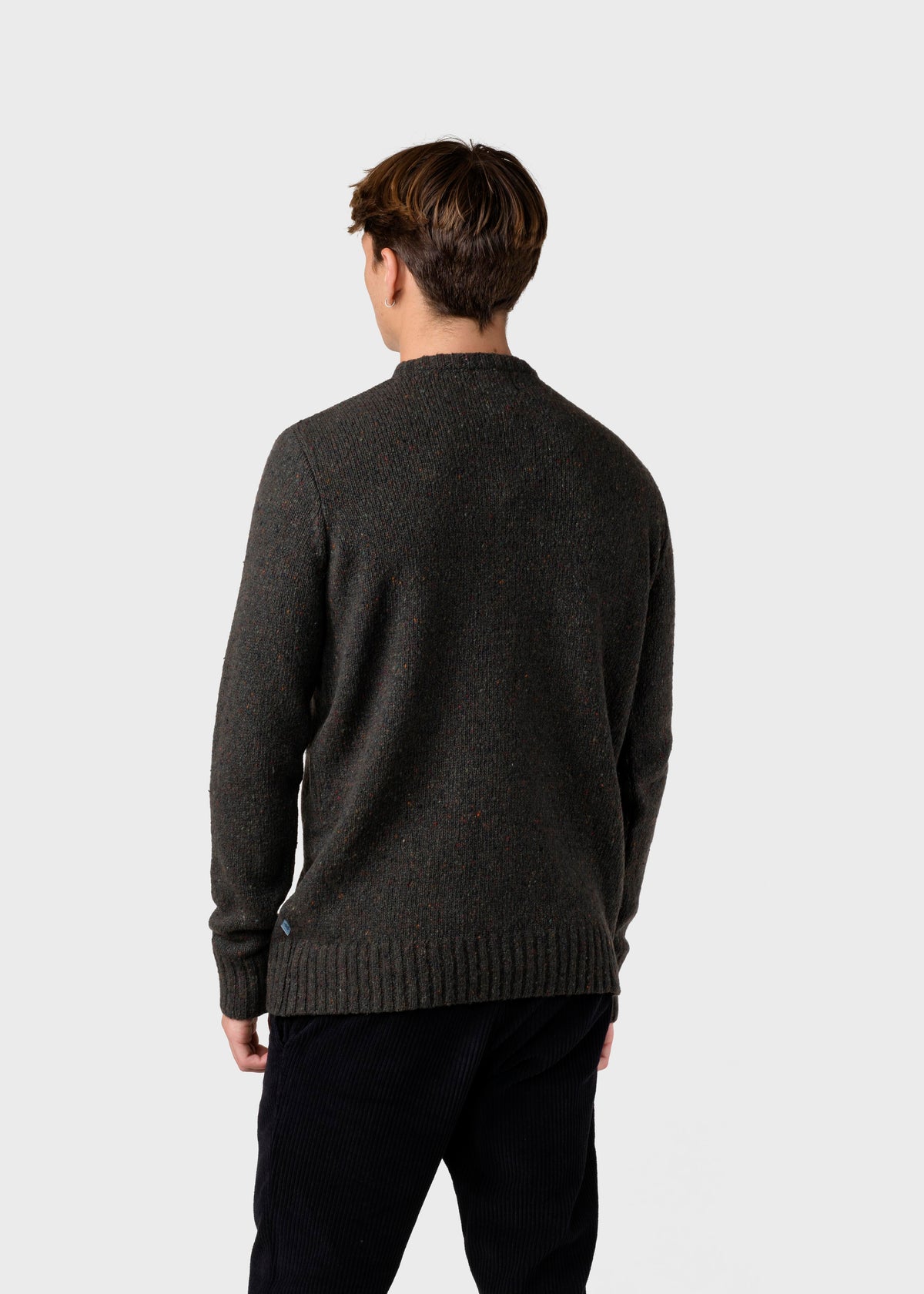 Klitmøller Collective ApS Aage knit Knitted sweaters Olive