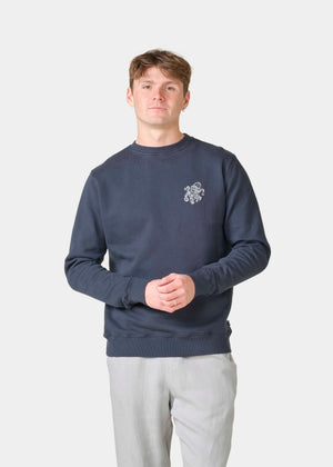 Klitmøller Collective ApS Adan sweat Sweatshirts Navy