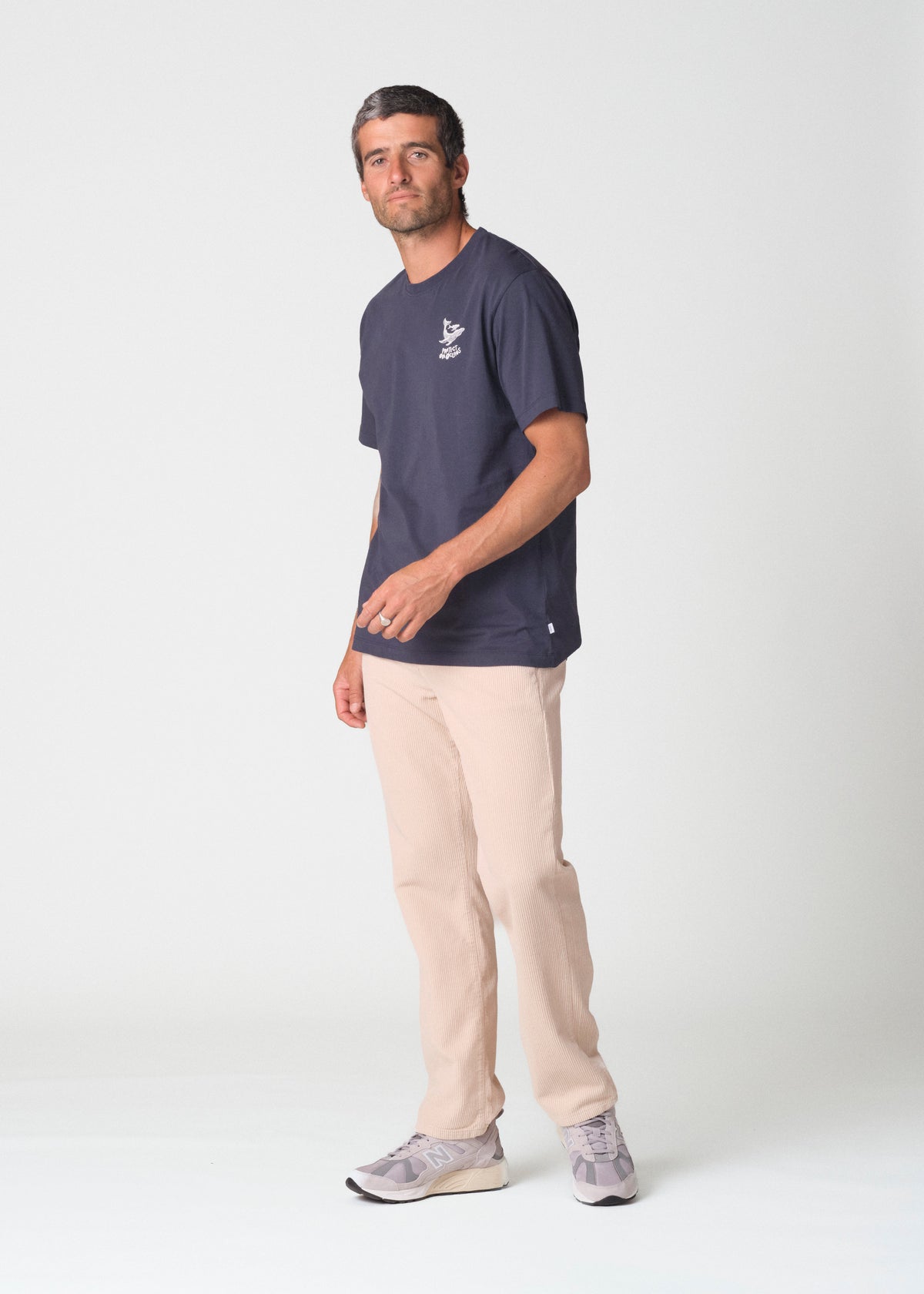 Klitmøller Collective ApS Alf tee OCS T-Shirts Navy