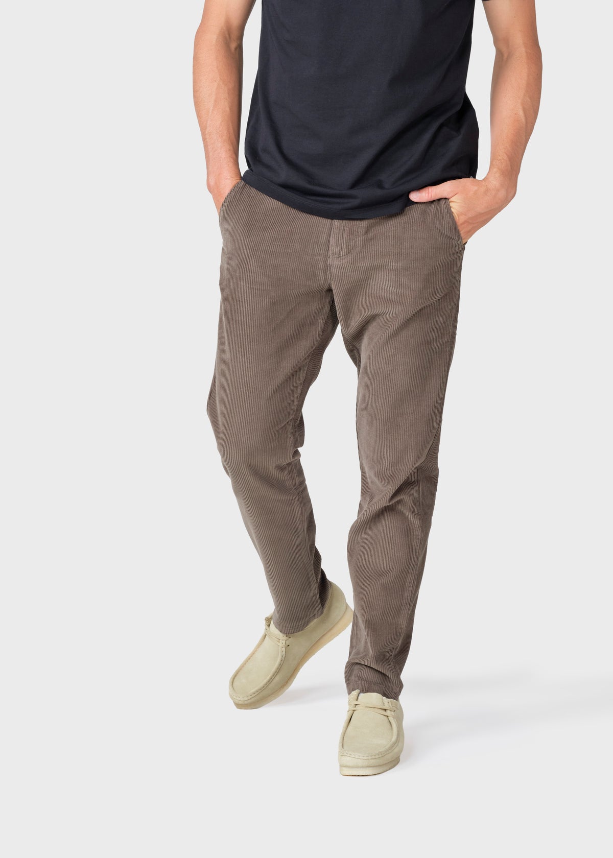 Klitmøller Collective ApS Allan cord pants Pants Taupe