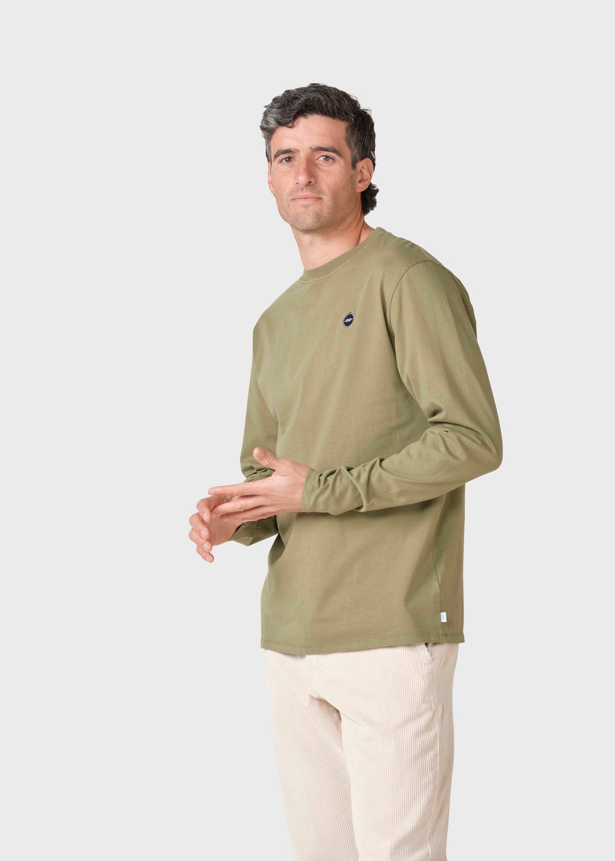 Klitmøller Collective ApS Atwood L/S tee T-Shirts Forest green