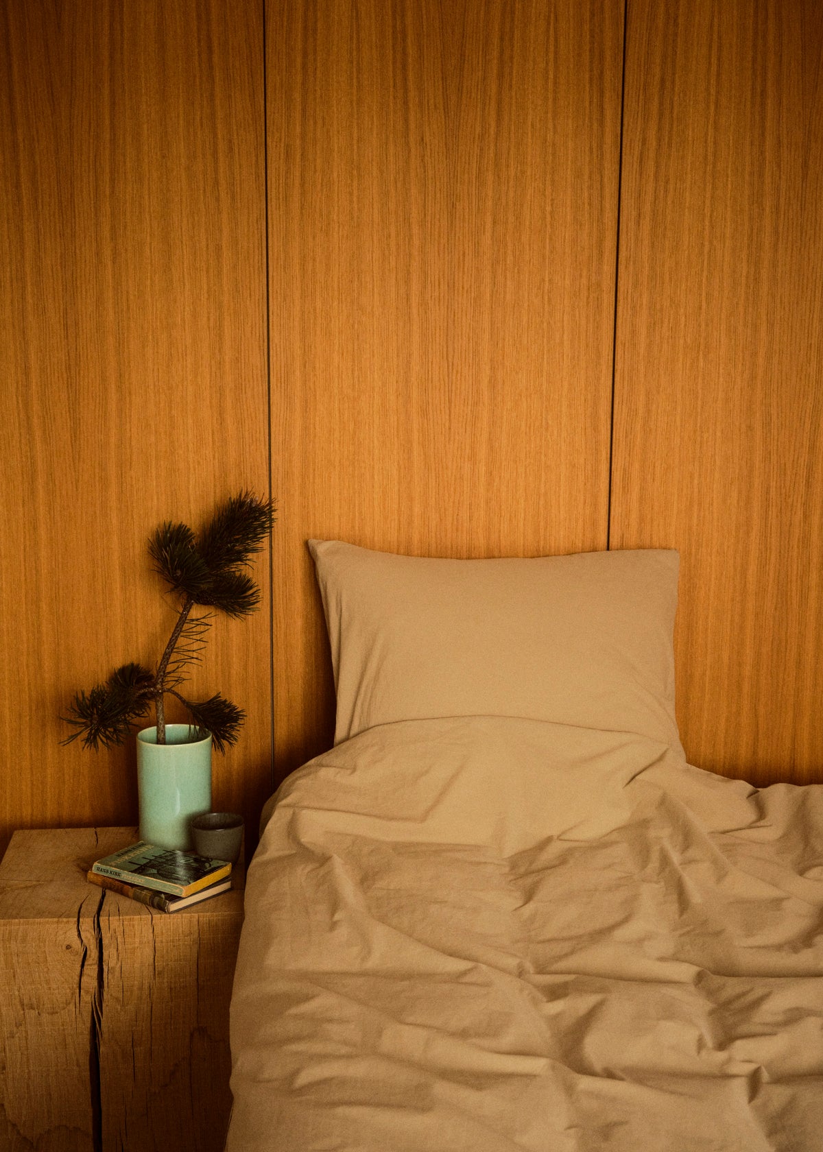 Klitmøller Collective Home Bed set - Plain - 140 x 200 + 60 x 70 Textiles Sand