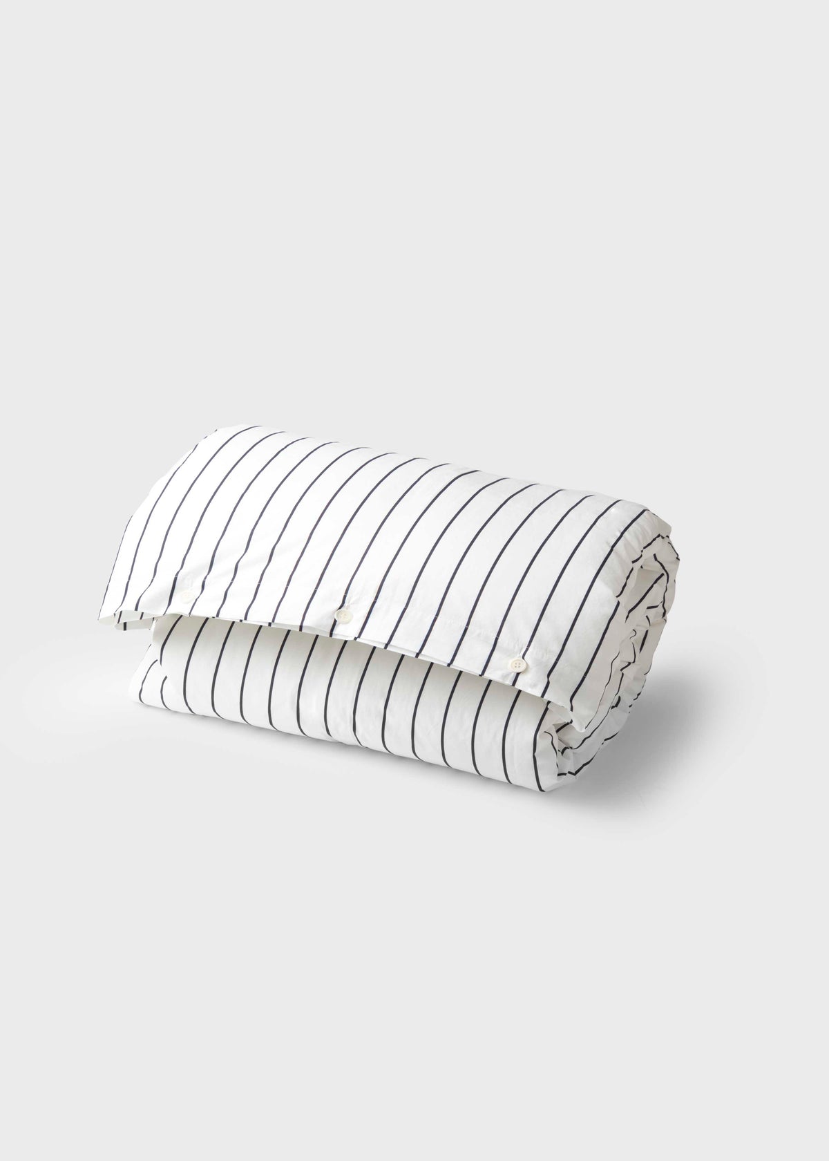 Klitmøller Collective Home Bed set - Striped - 140 x 220 + 80 x 80 Textiles White/navy