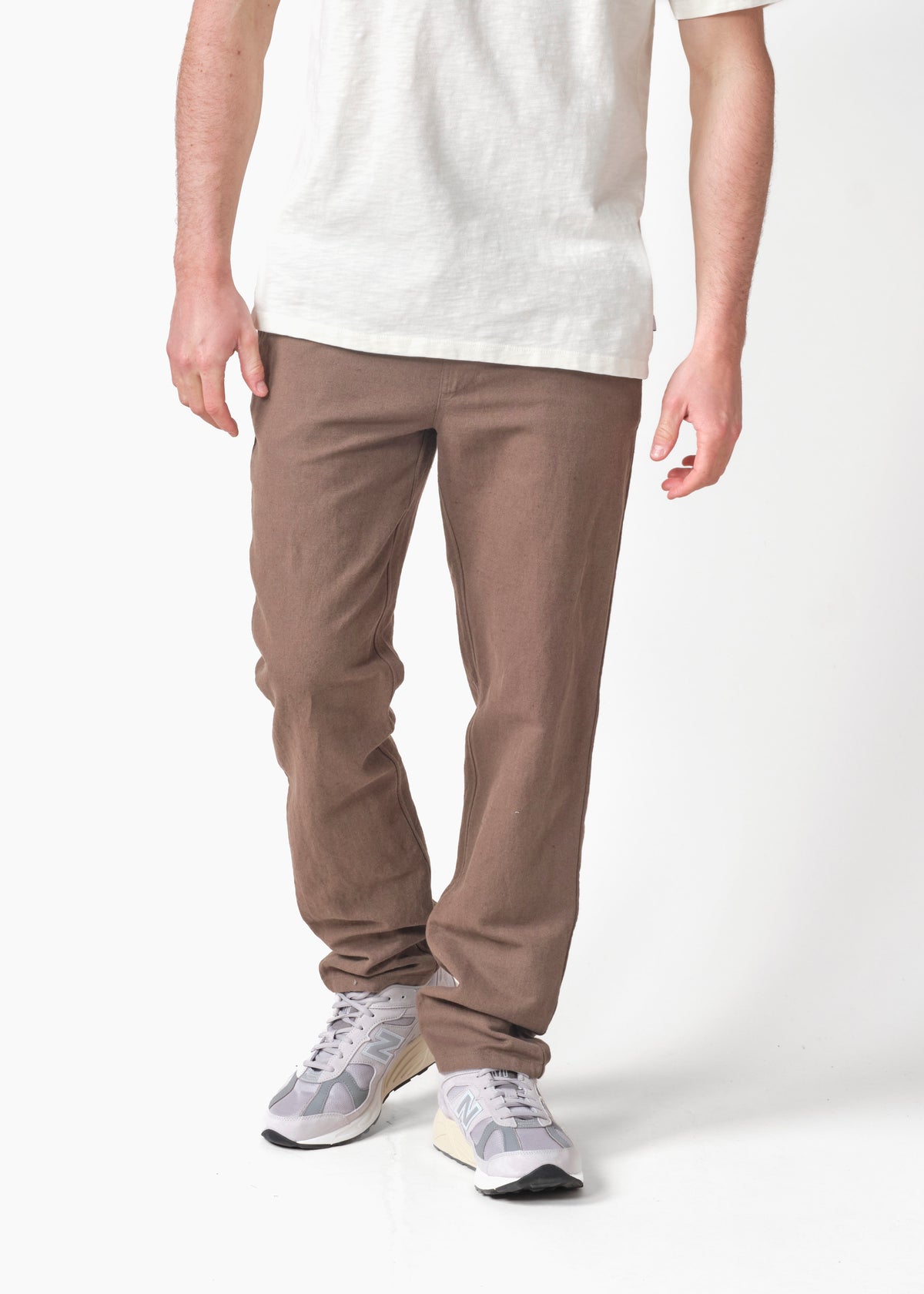 Klitmøller Collective ApS Birger linen pants Pants Taupe