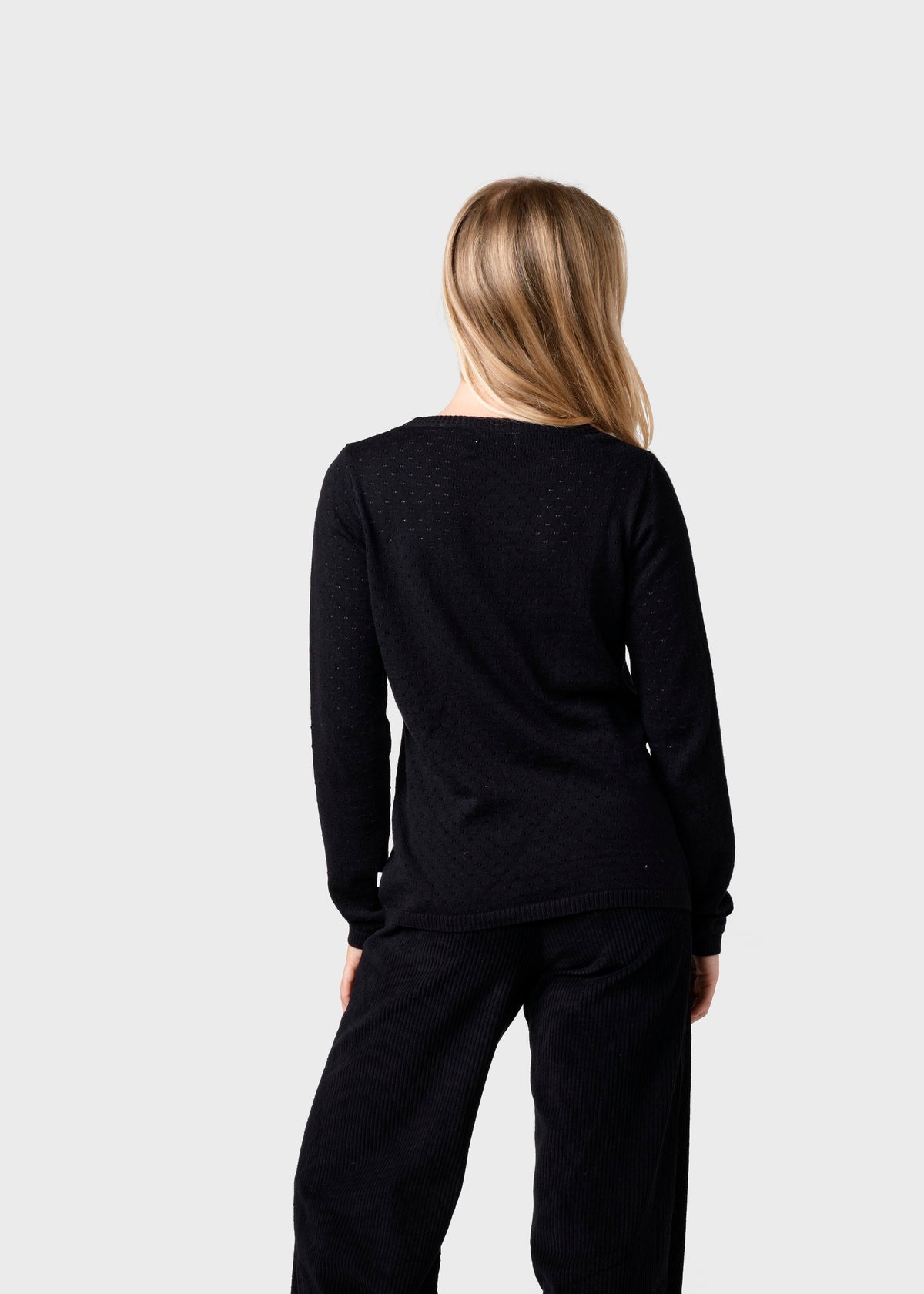 Klitmøller Collective ApS Birla knit Knitted sweaters Black