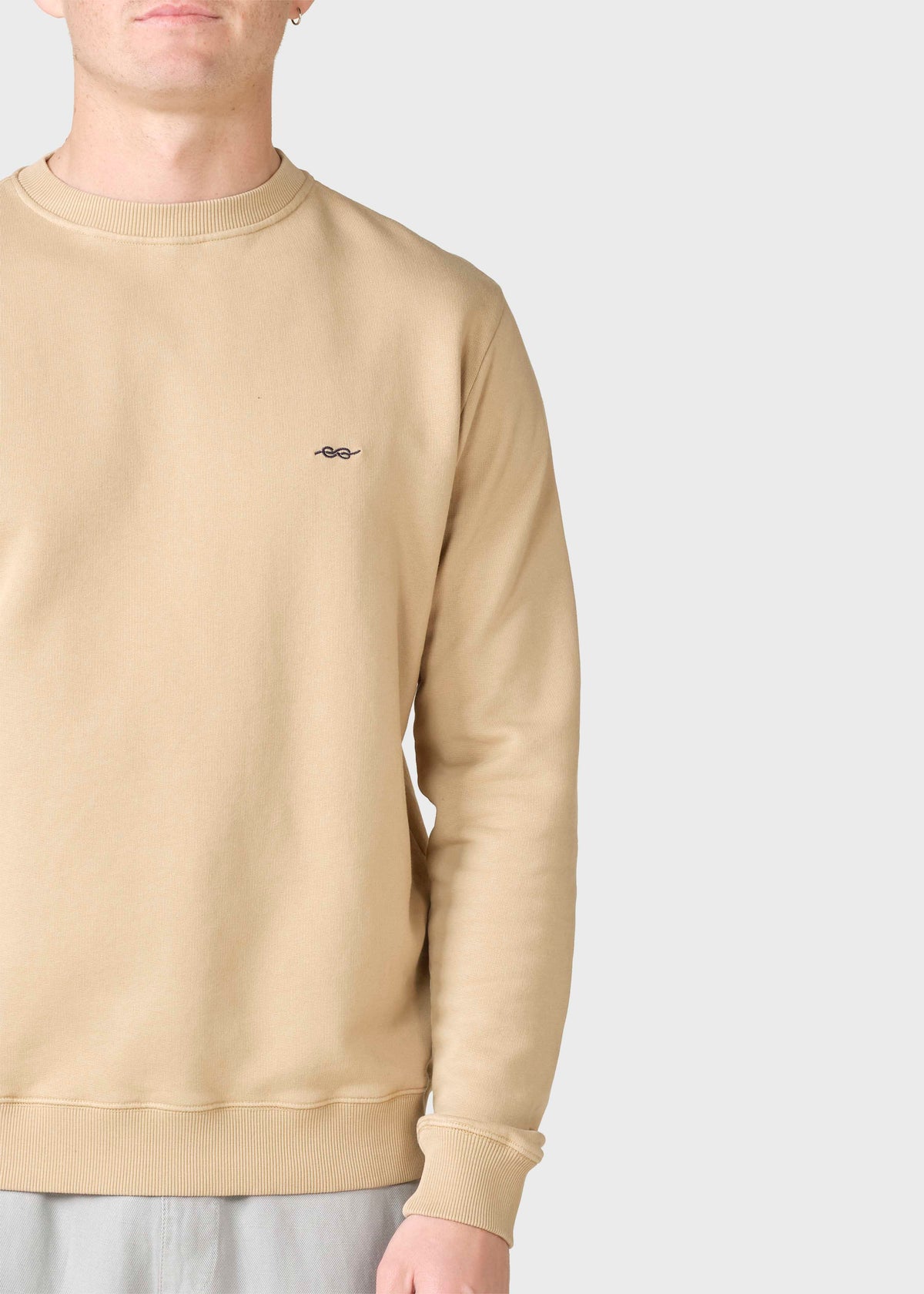 Klitmøller Collective ApS Damon sweat Sweatshirts Sand