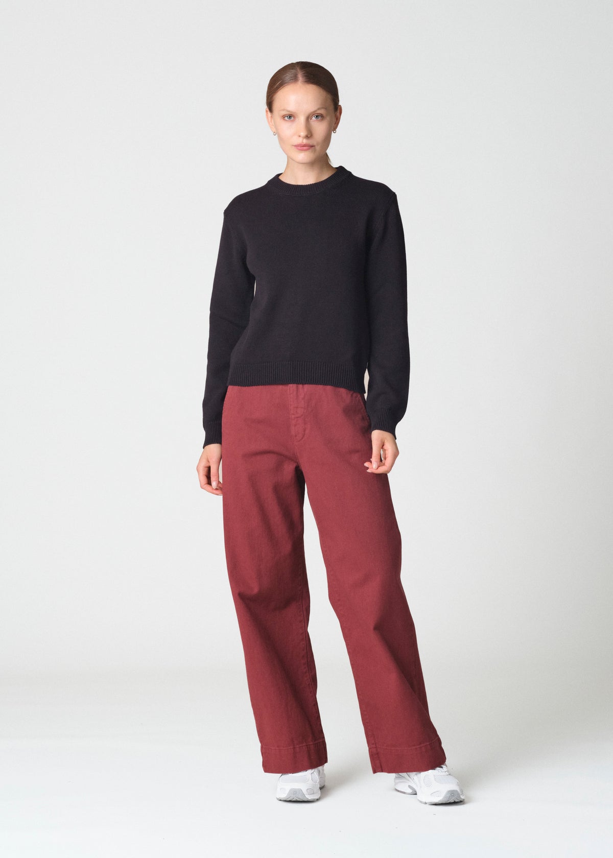 Klitmøller Collective ApS Elise knit Knitted sweaters Black
