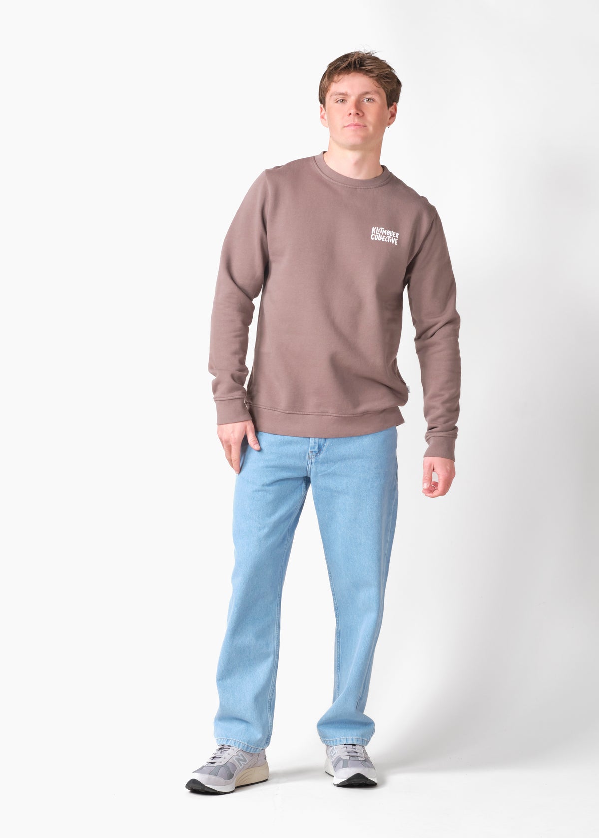 Klitmøller Collective ApS Finn sweat OCS Sweatshirts Taupe