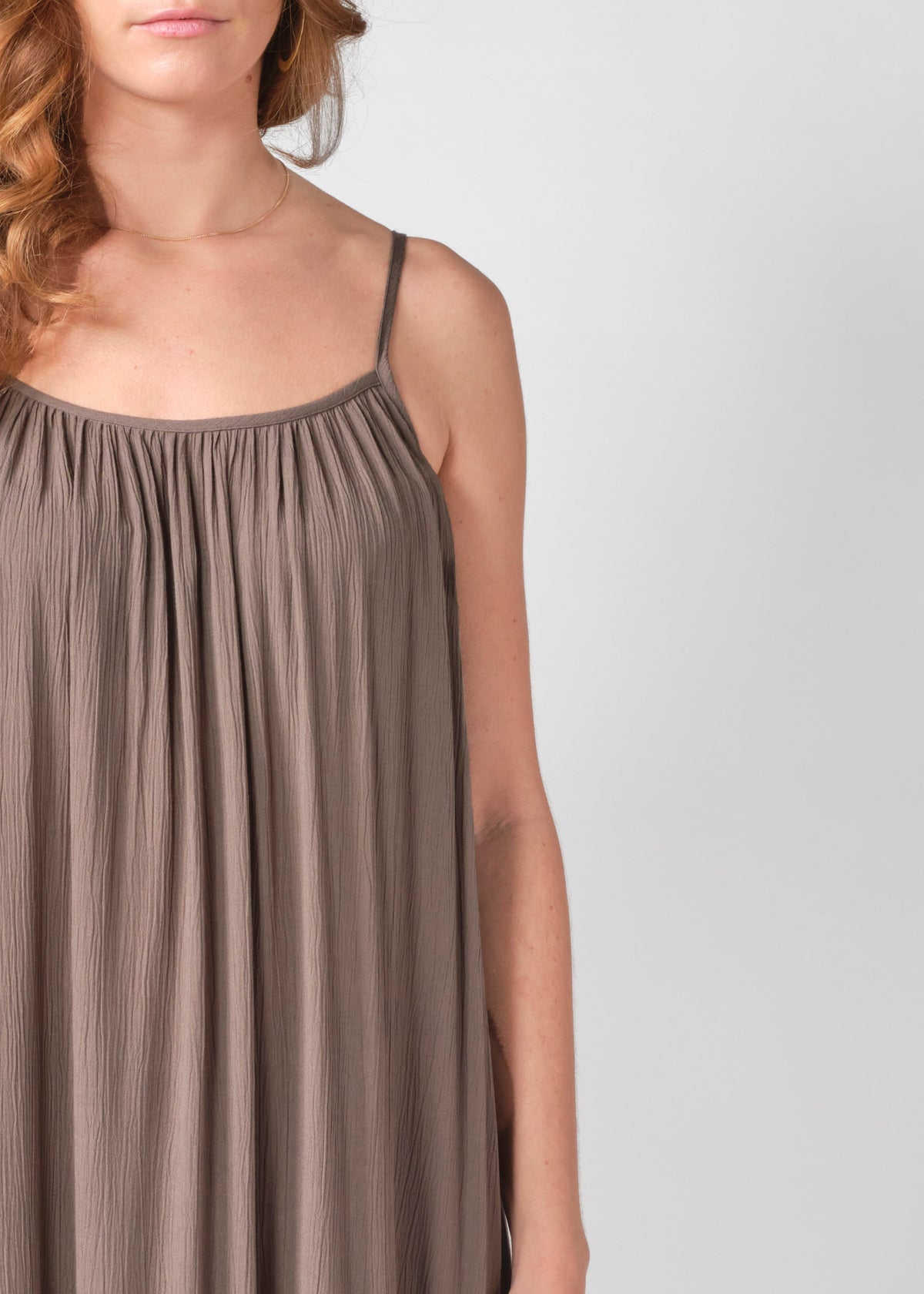 Klitmøller Collective ApS Flora dress Dress Taupe