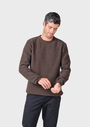 Klitmøller Collective ApS Frede knit Knitted sweaters Taupe