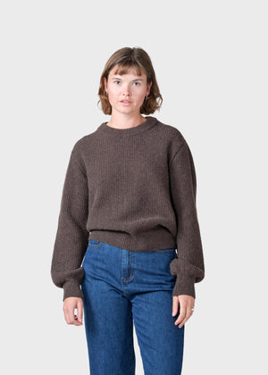 Klitmøller Collective ApS Gerda knit Knitted sweaters Taupe
