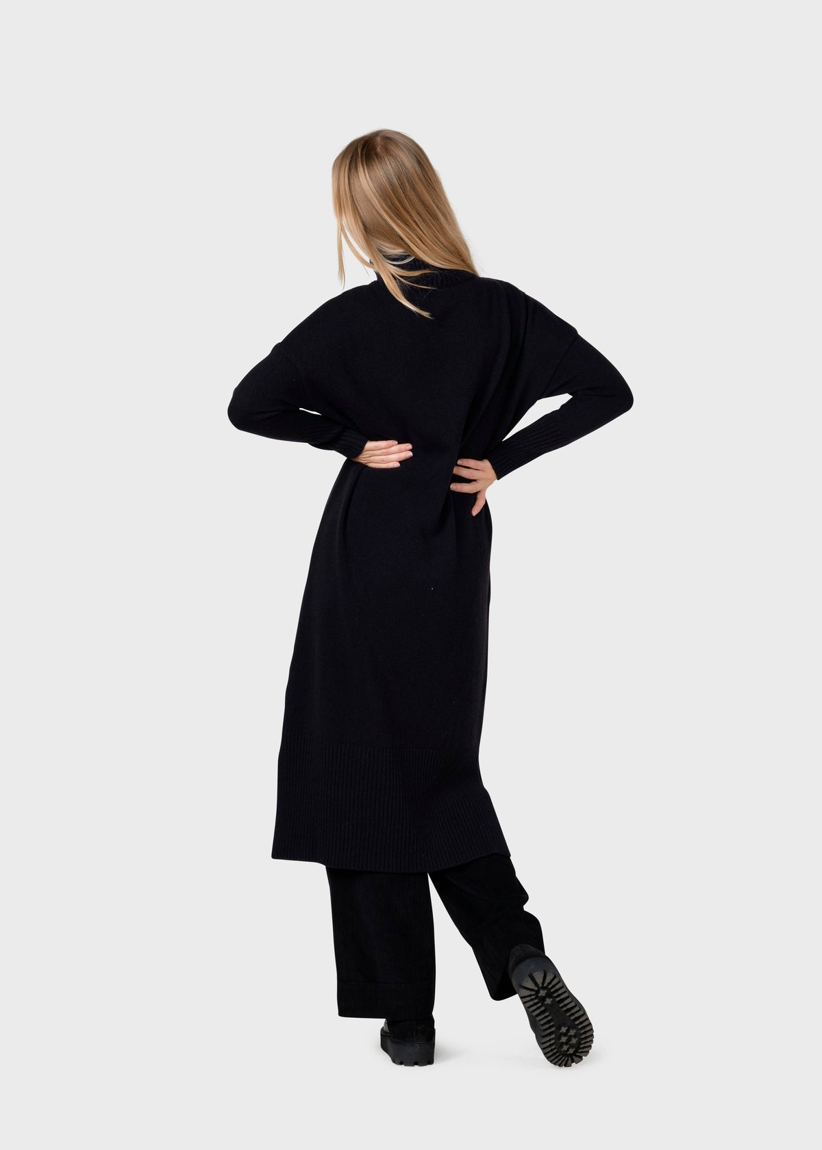 Klitmøller Collective ApS Gro knit dress Knitted sweaters Black