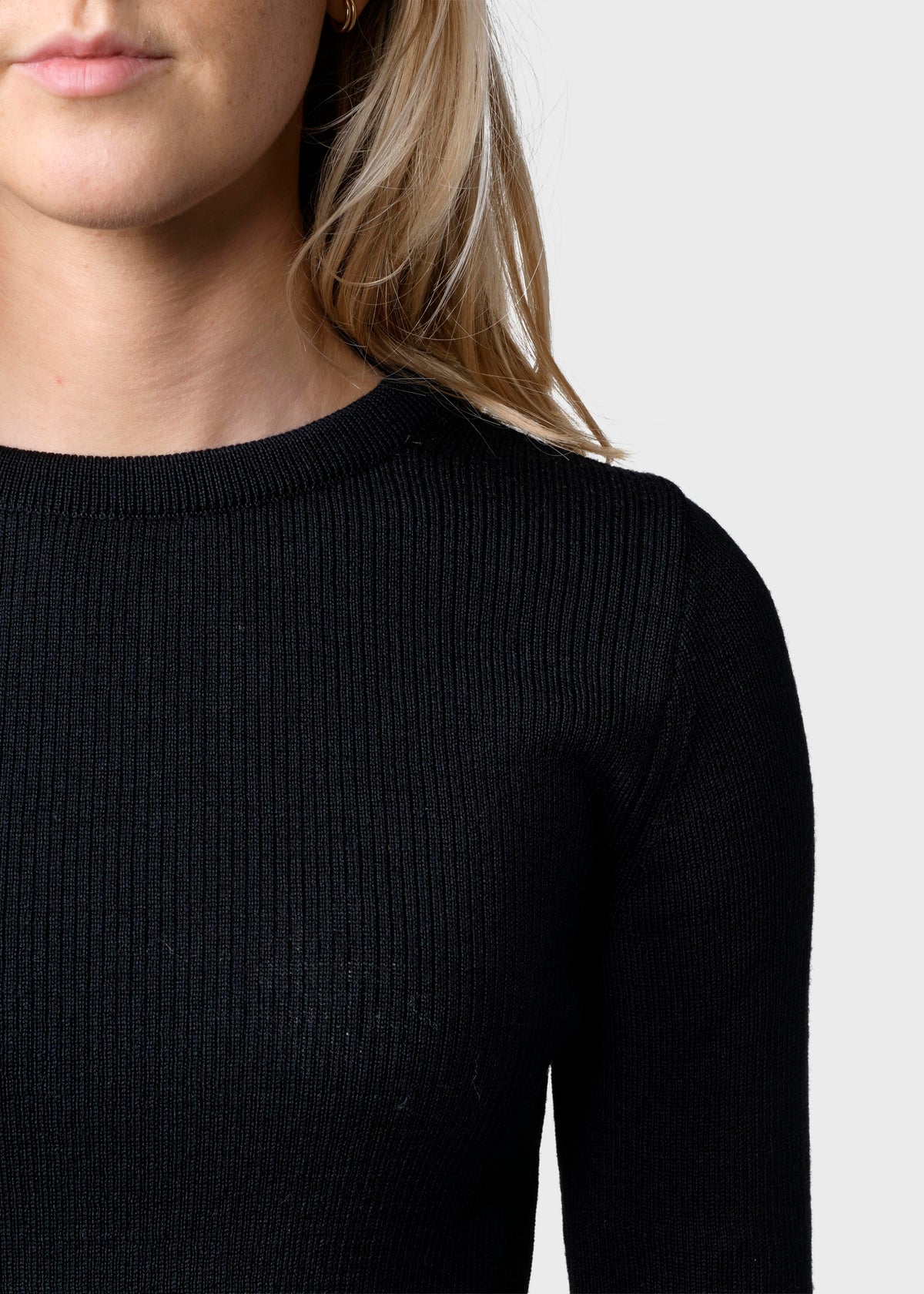 Klitmøller Collective ApS Ingrid knit Knitted sweaters Black