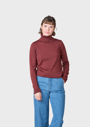 Klitmøller Collective ApS Isabella knit Knitted sweaters Burgundy