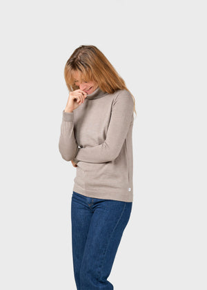 Klitmøller Collective ApS Isabella knit Knitted sweaters Sand