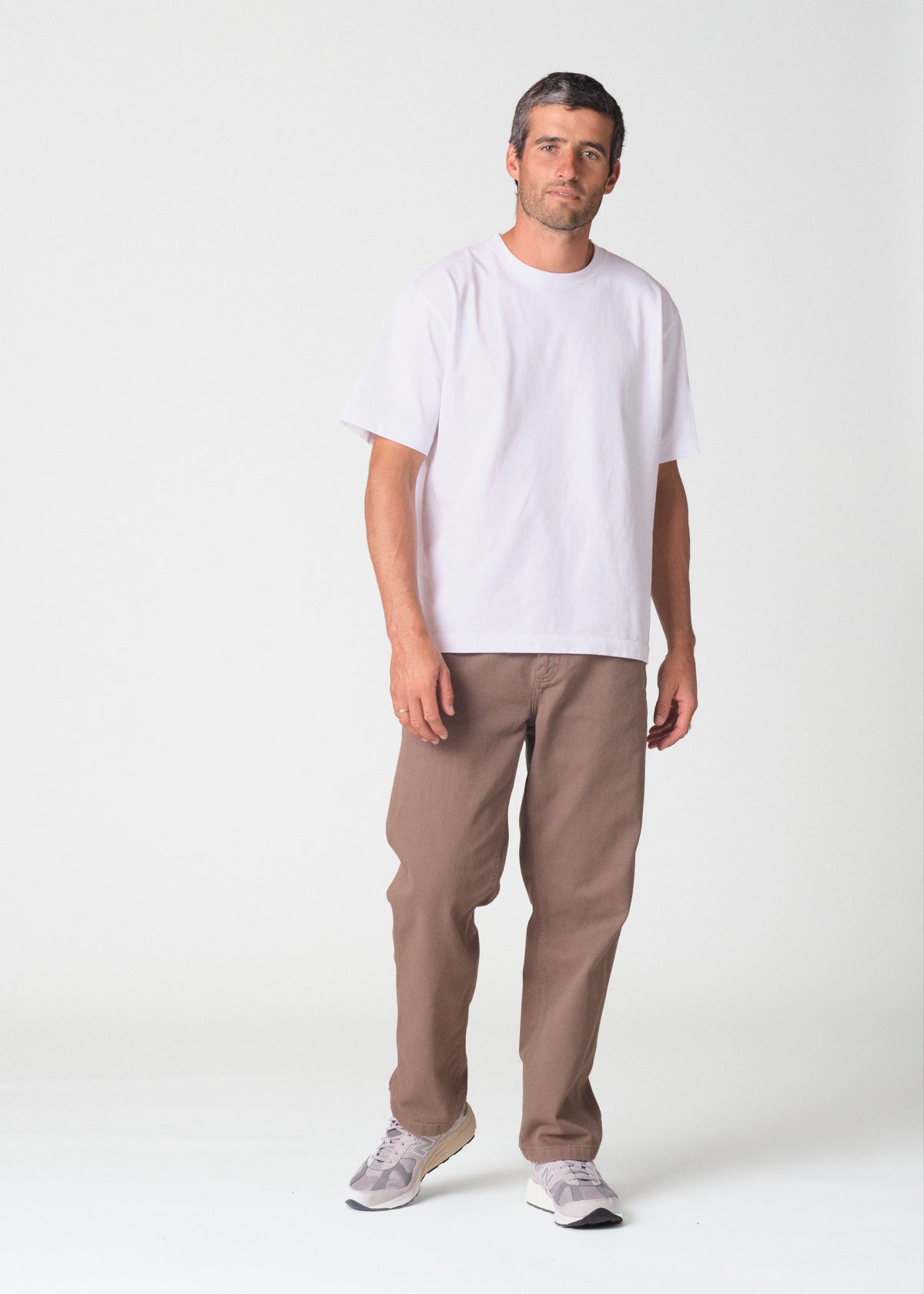 Klitmøller Collective ApS Jimmy twill pants GOTS Pants Taupe