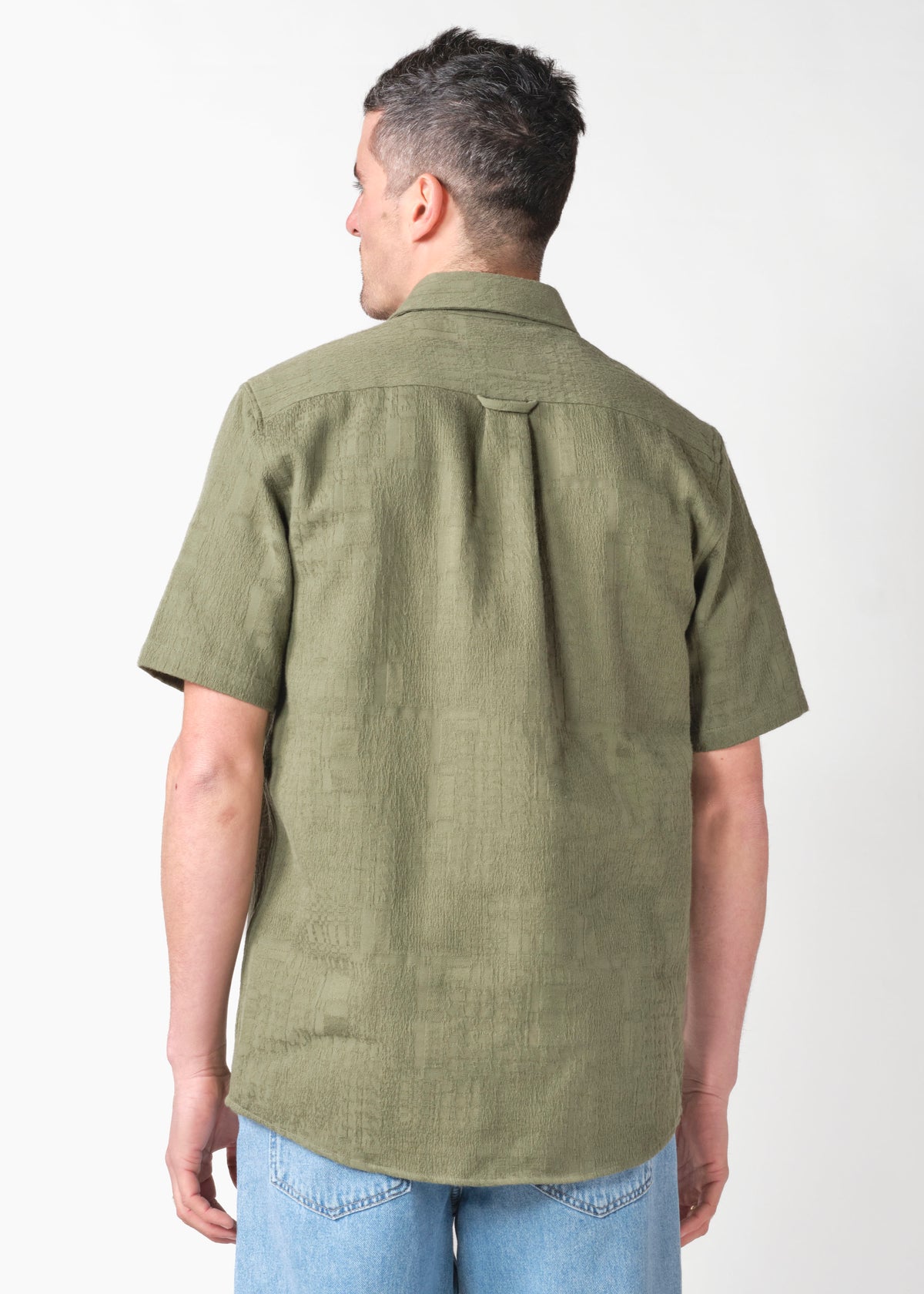 Klitmøller Collective ApS Jonas S/S shirt GOTS Shirts Herb green