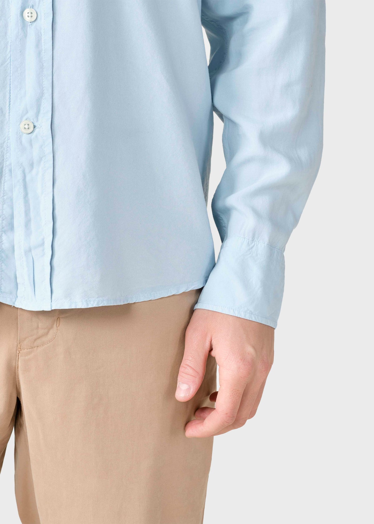 Klitmøller Collective ApS Justin shirt Shirts Light blue