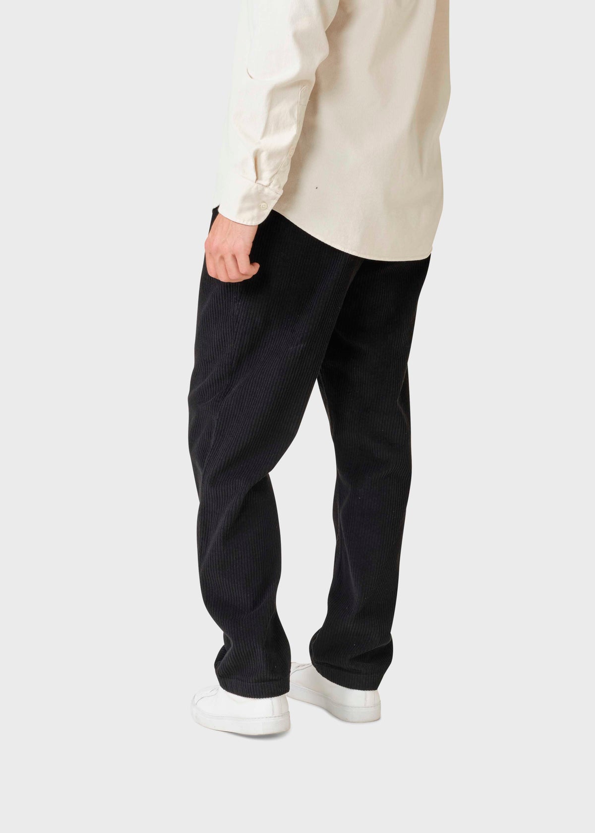Klitmøller Collective ApS Kristian cord pants GOTS Pants Black
