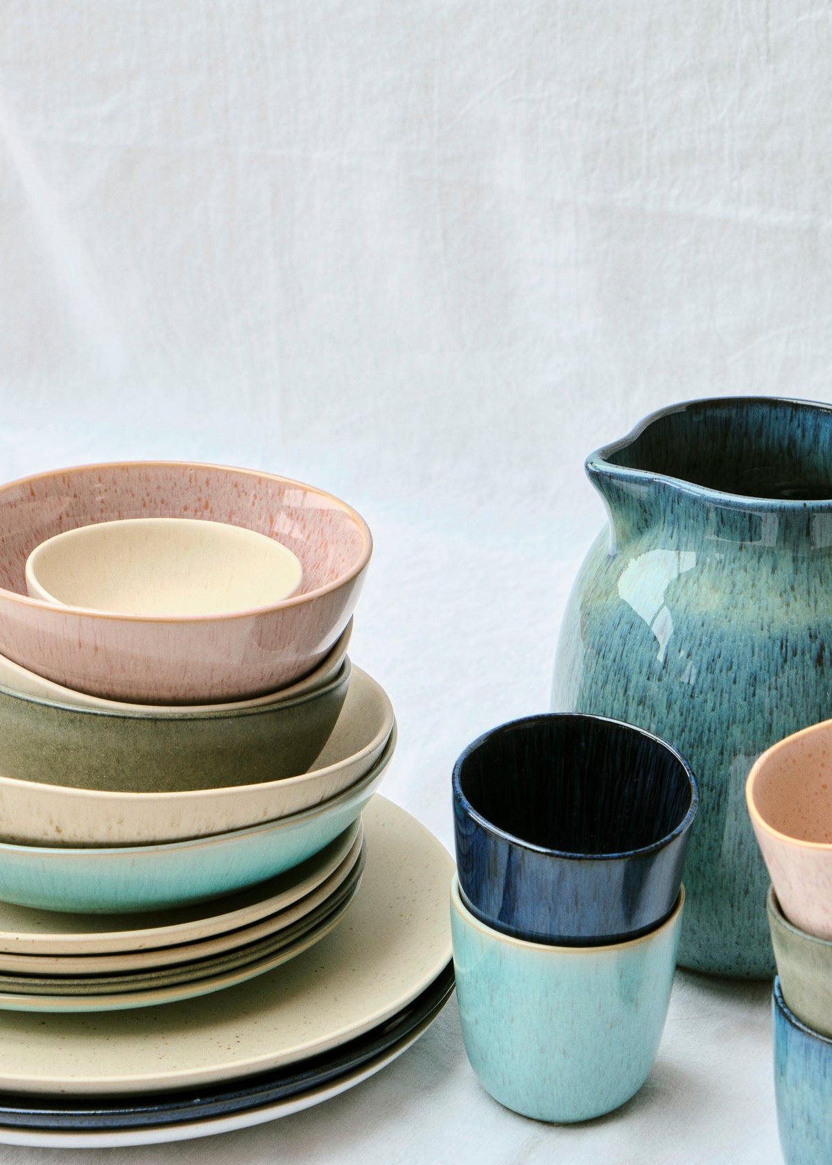 Klitmøller Collective Home Large bowl - 21 cm Ceramics Turqouise