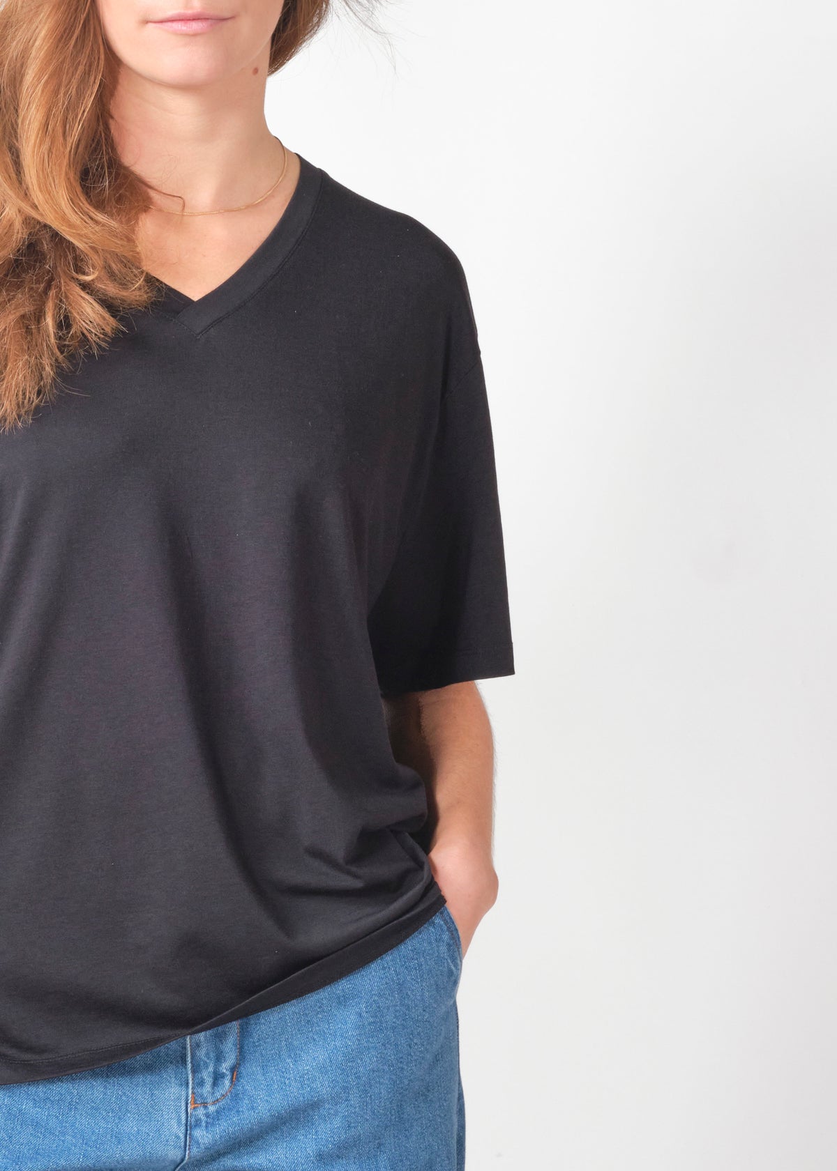 Klitmøller Collective ApS Marie tee OCS T-Shirts Black