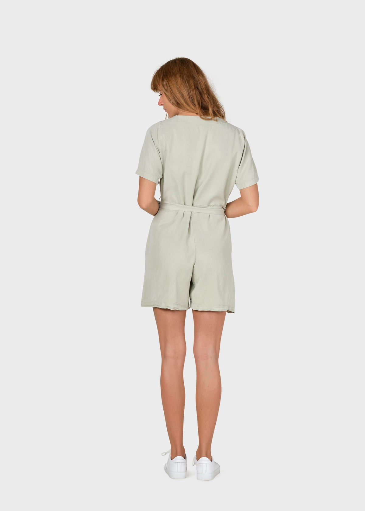 Klitmøller Collective ApS Marna short jumpsuit Jumpsuits Sage