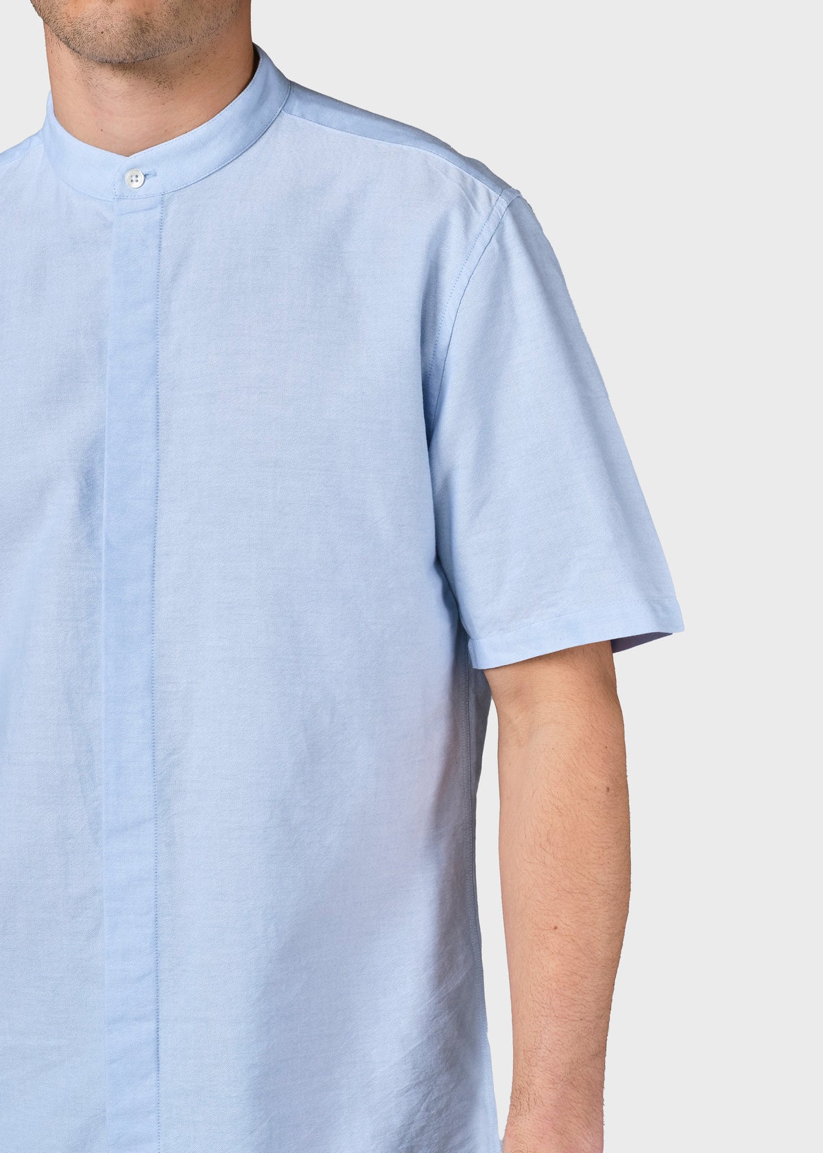 Klitmøller Collective ApS Max shirt Shirts Blue melange