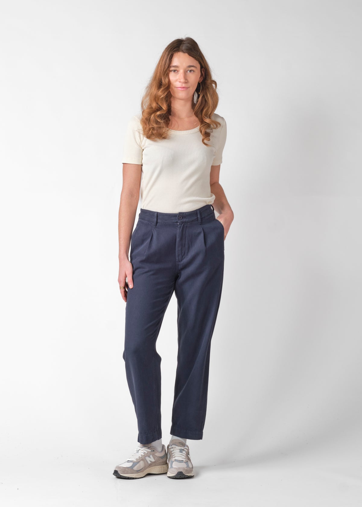 Klitmøller Collective ApS Mette lyocell pants OCS Pants Navy