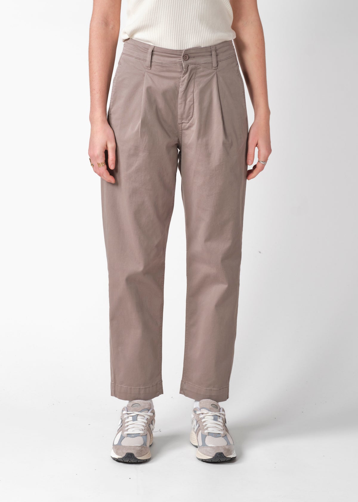Klitmøller Collective ApS Mette pants GOTS Pants Cashew