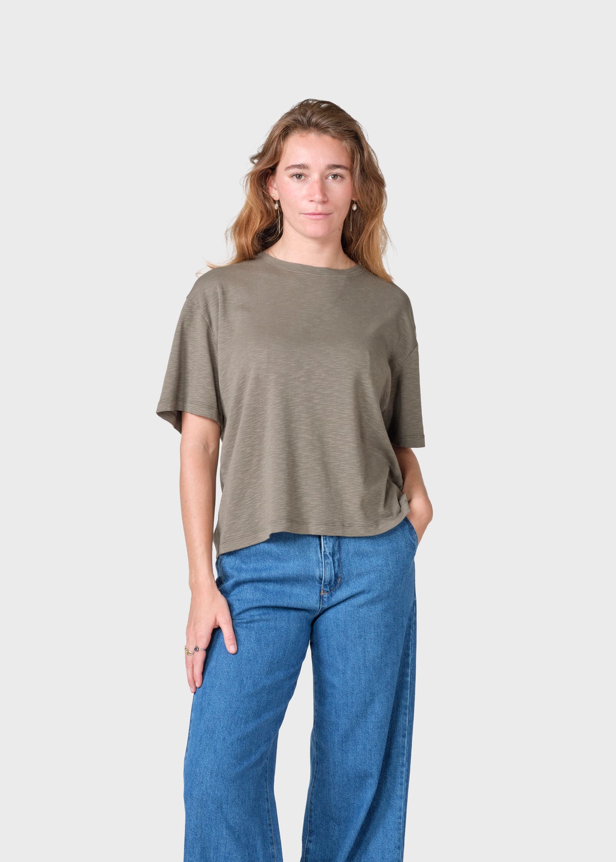 Klitmøller Collective ApS Mila tee T-Shirts Taupe