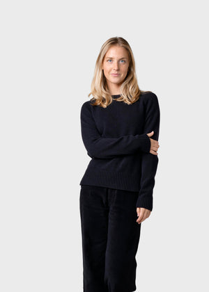 Klitmøller Collective ApS Nina knit Knitted sweaters Black