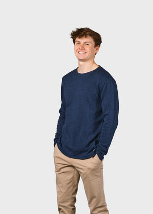 Klitmøller Collective ApS Noah knit Knitted sweaters Ocean