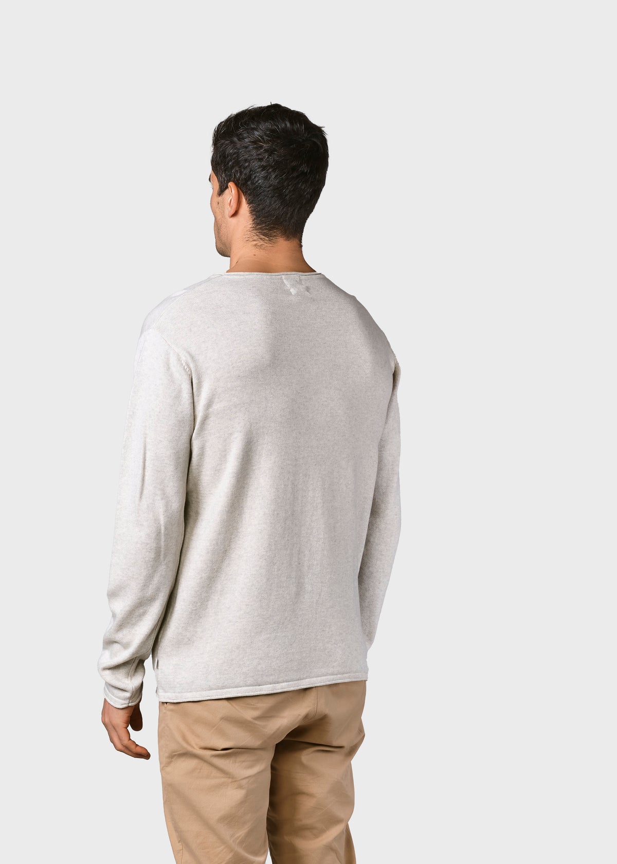 Klitmøller Collective ApS Noah knit Knitted sweaters Cream melange