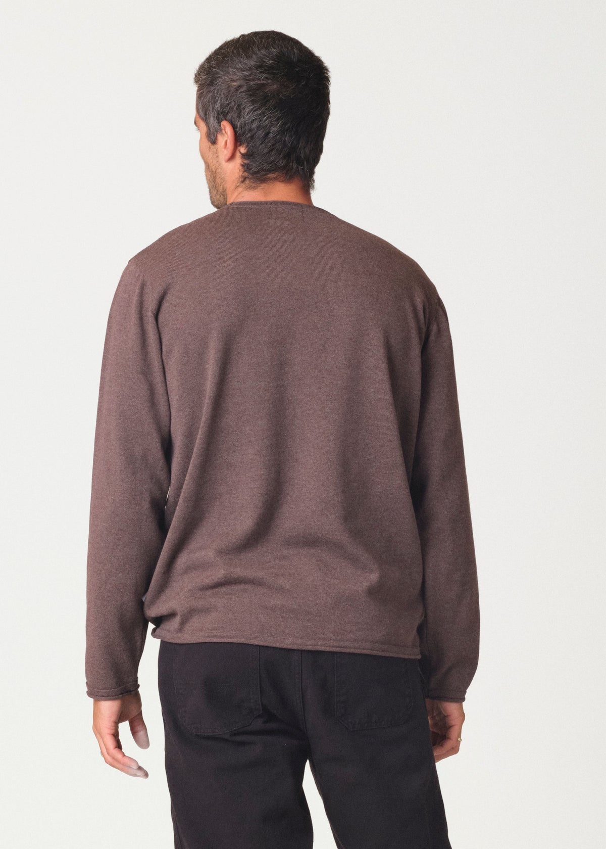 Klitmøller Collective ApS Noah knit Knitted sweaters Taupe