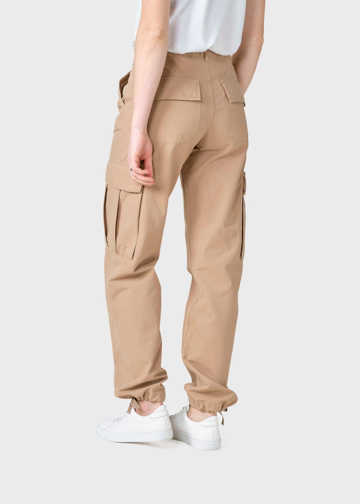 Klitmøller Collective ApS Oda Cargopants Pants Sand