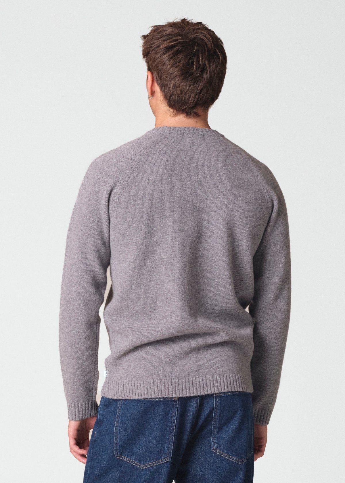 Klitmøller Collective ApS Ole knit Knitted sweaters Light grey