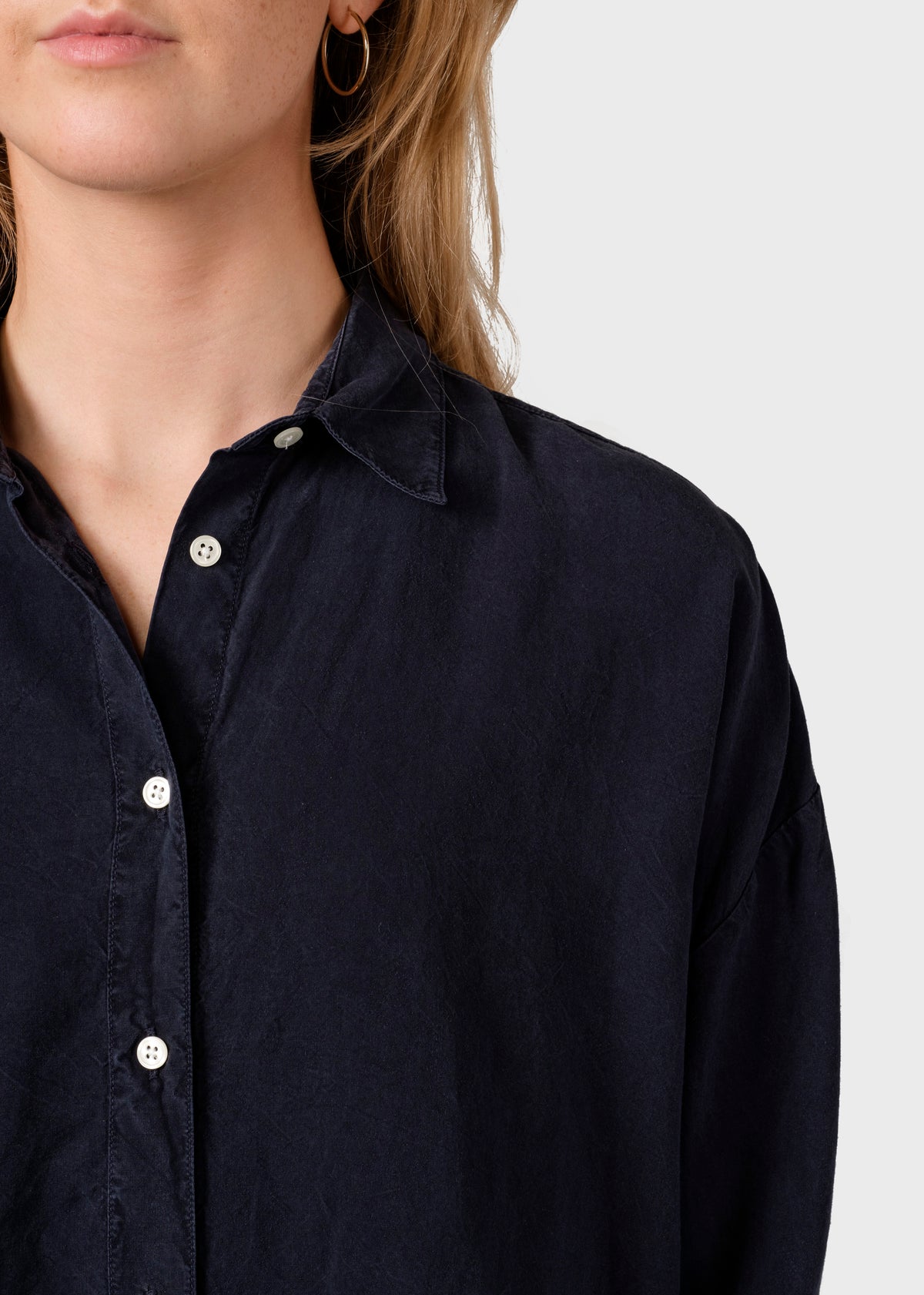 Klitmøller Collective ApS Oline shirt Shirts Navy