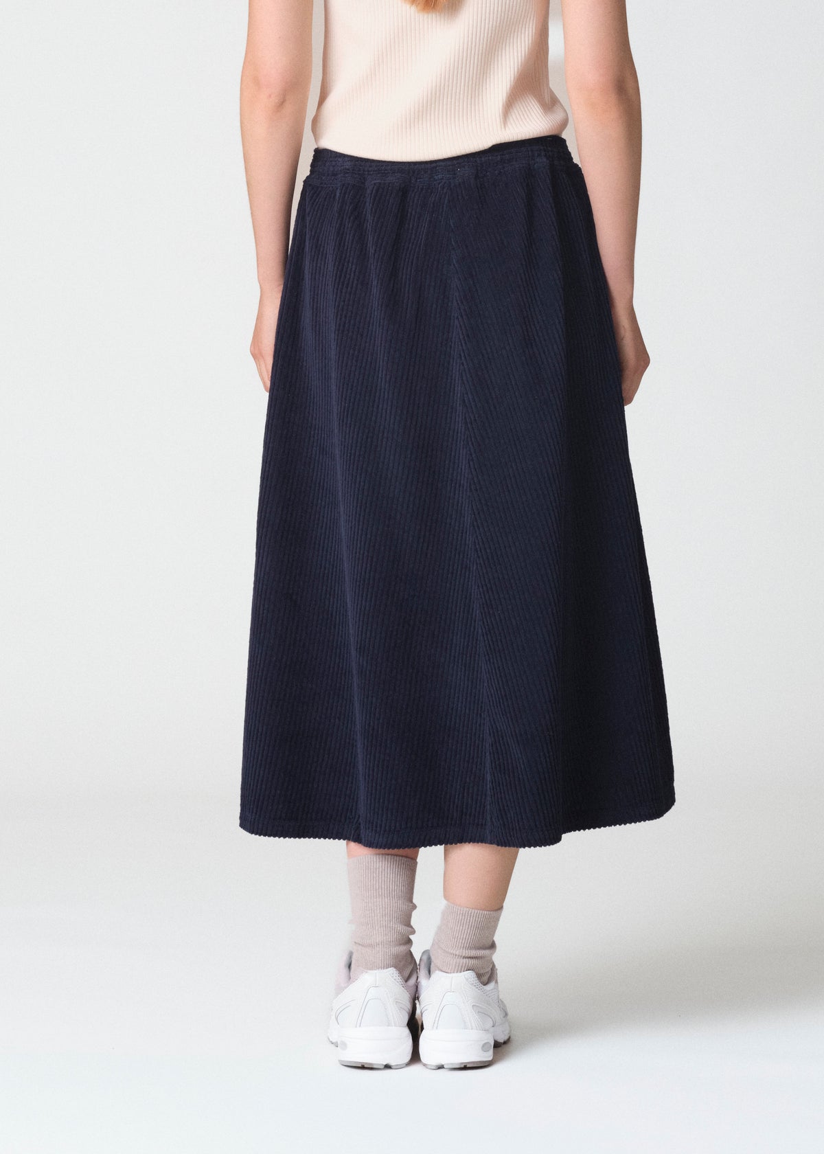 Klitmøller Collective ApS Ramona cord skirt Skirts Navy
