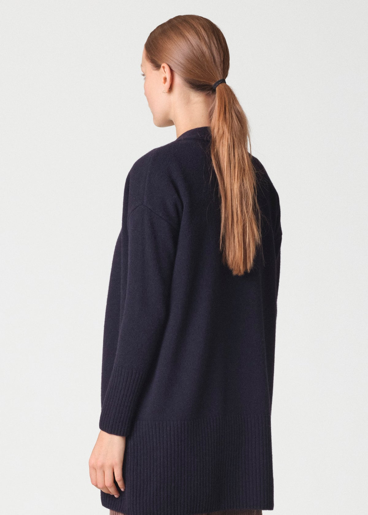 Klitmøller Collective ApS Rosemarie knit cardigan Knitted sweaters Navy