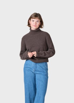 Klitmøller Collective ApS Svale knit Knitted sweaters Taupe