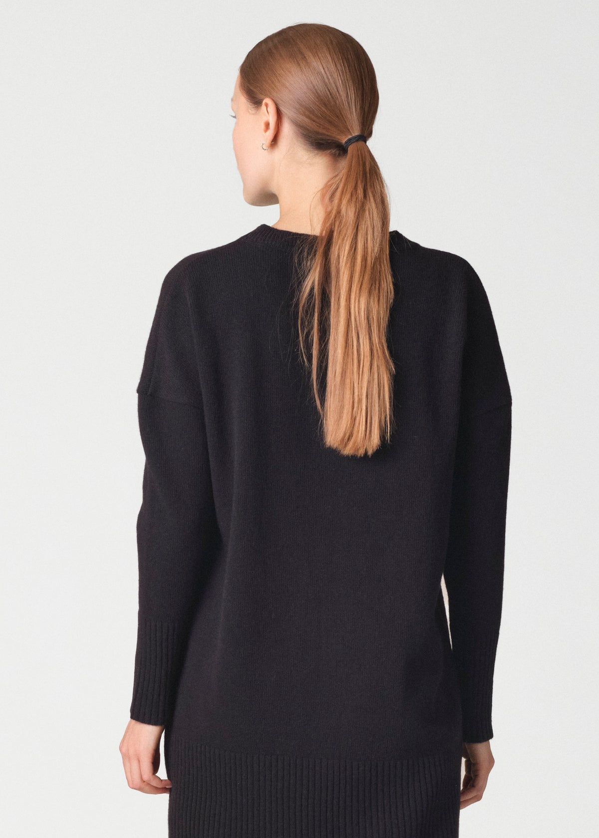 Klitmøller Collective ApS Thea Knit dress Knitted sweaters Black