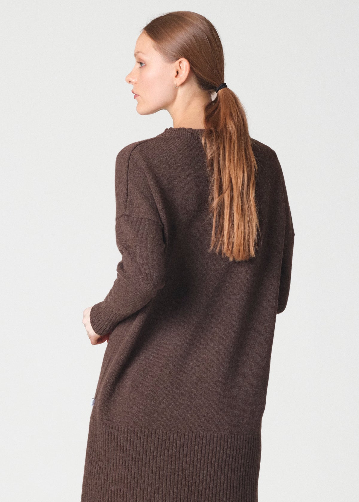 Klitmøller Collective ApS Thea Knit dress Knitted sweaters Taupe