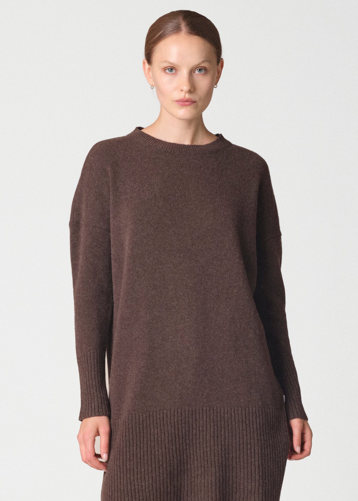 Klitmøller Collective ApS Thea Knit dress Knitted sweaters Taupe