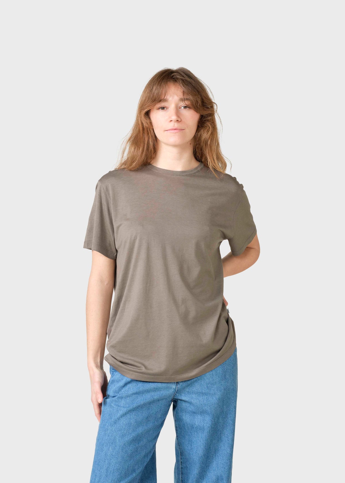 Klitmøller Collective ApS Thelma tee OCS T-Shirts Taupe