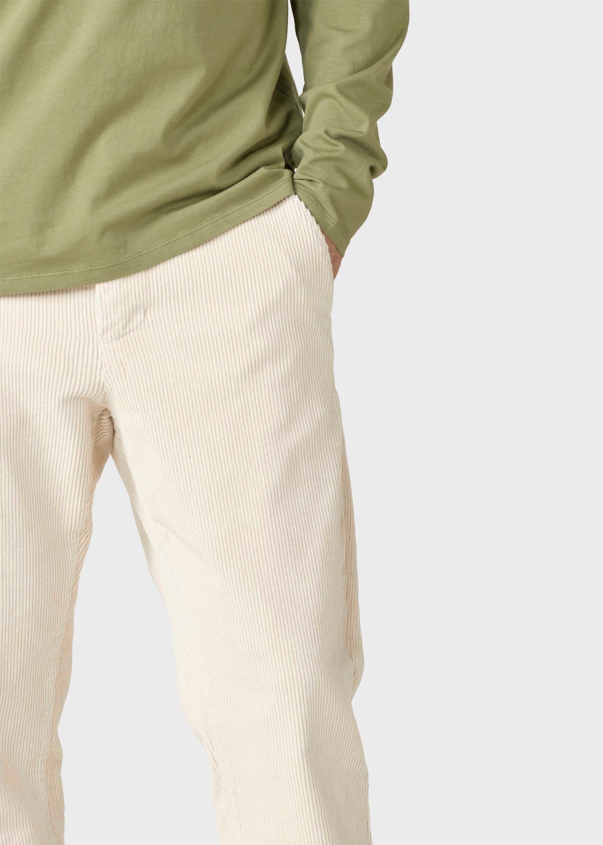 Klitmøller Collective ApS West cord pants Pants Pastel sand