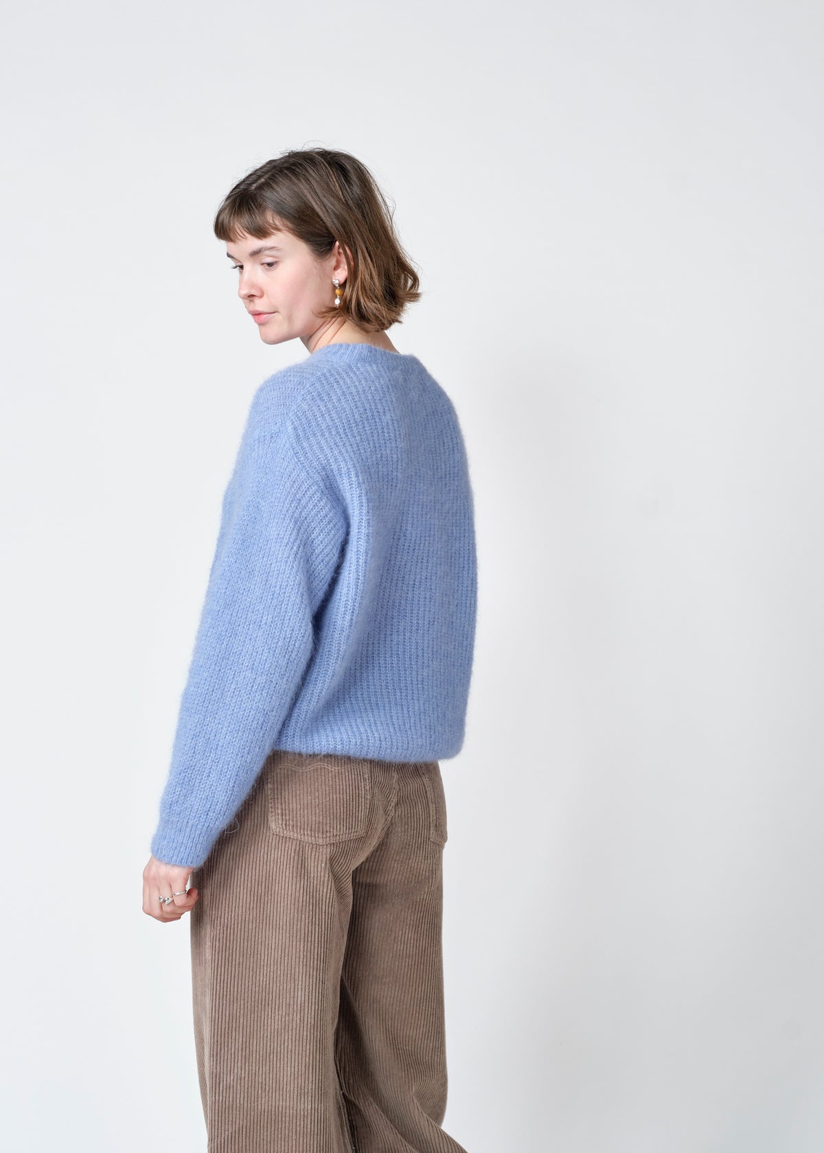 Klitmøller Collective ApS Willow knit Knitted sweaters Light blue