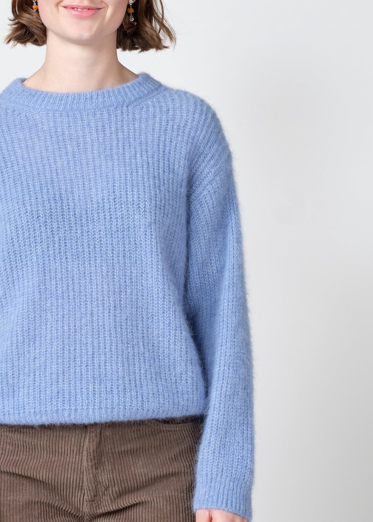 Klitmøller Collective ApS Willow knit Knitted sweaters Light blue