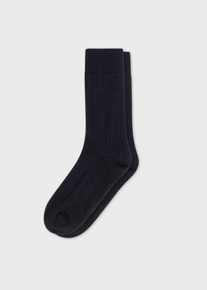 Klitmøller Collective ApS Wool sock Socks Black